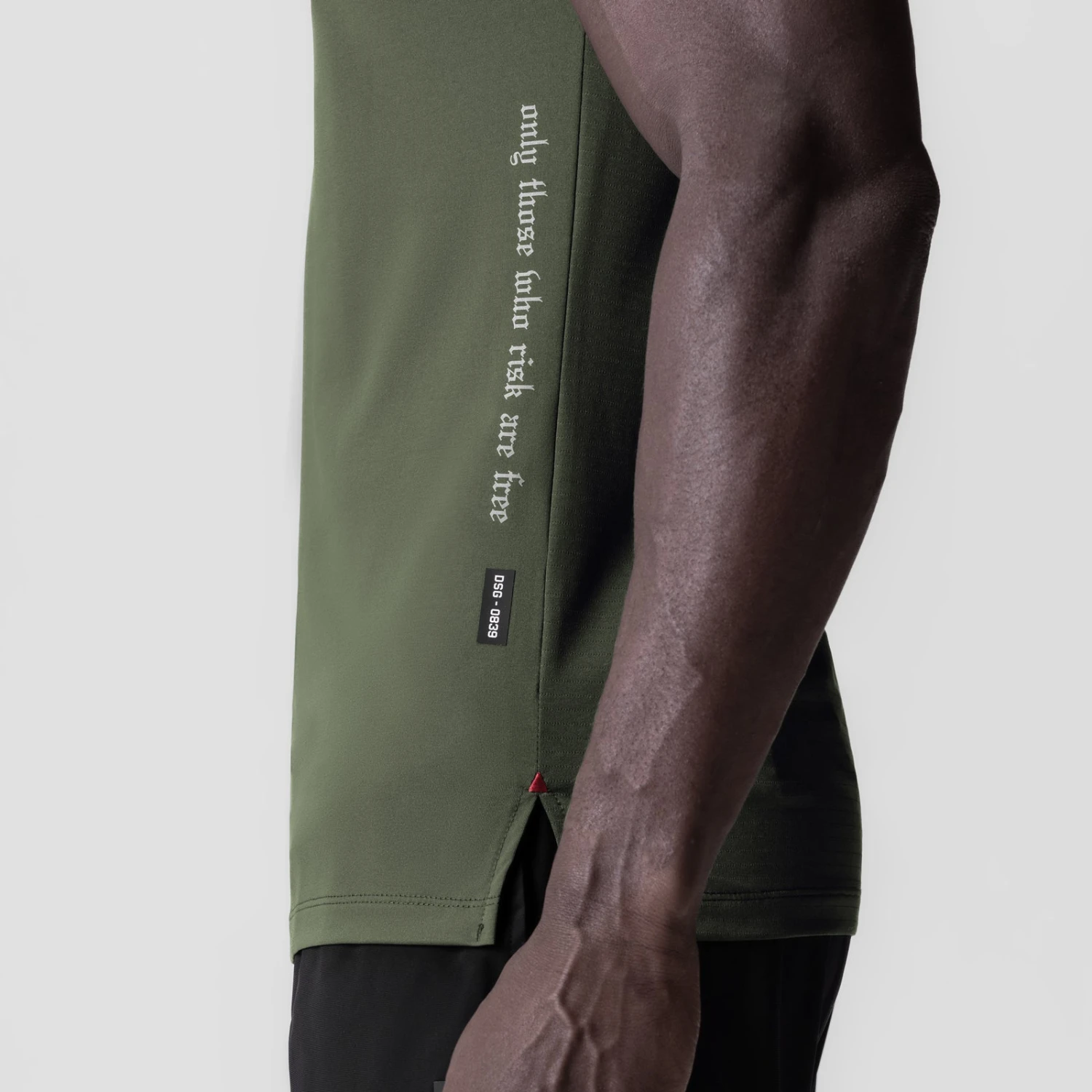 0839. 3D-Lite® 2.0 Lycra® Fitted Tee - Olive "OTWR" 7 0839. 3D-Lite® 2.0 Lycra® Fitted Tee - Olive "OTWR" - Image 5