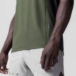 0833. 3D-Lite® 2.0 Lycra® Pro Singlet - Olive -Fashion Shop OLIVE 3DL Singlet3