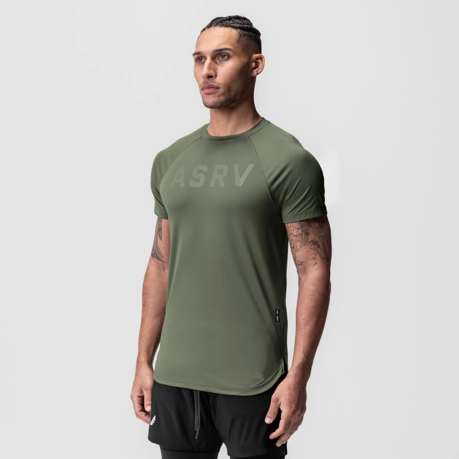 0660. AeroSilver® Established Tee - Olive "ASRV" 4 0660. AeroSilver® Established Tee - Olive "ASRV" - Image 2