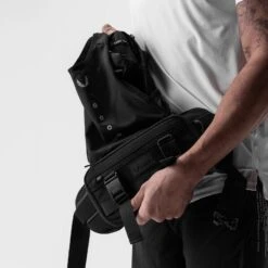 0899. 2-in-1 Packable Run Vest - Black -Fashion Shop RUNVEST6