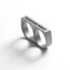 Double Ring - Stainless Steel -Fashion Shop Ring1shot2