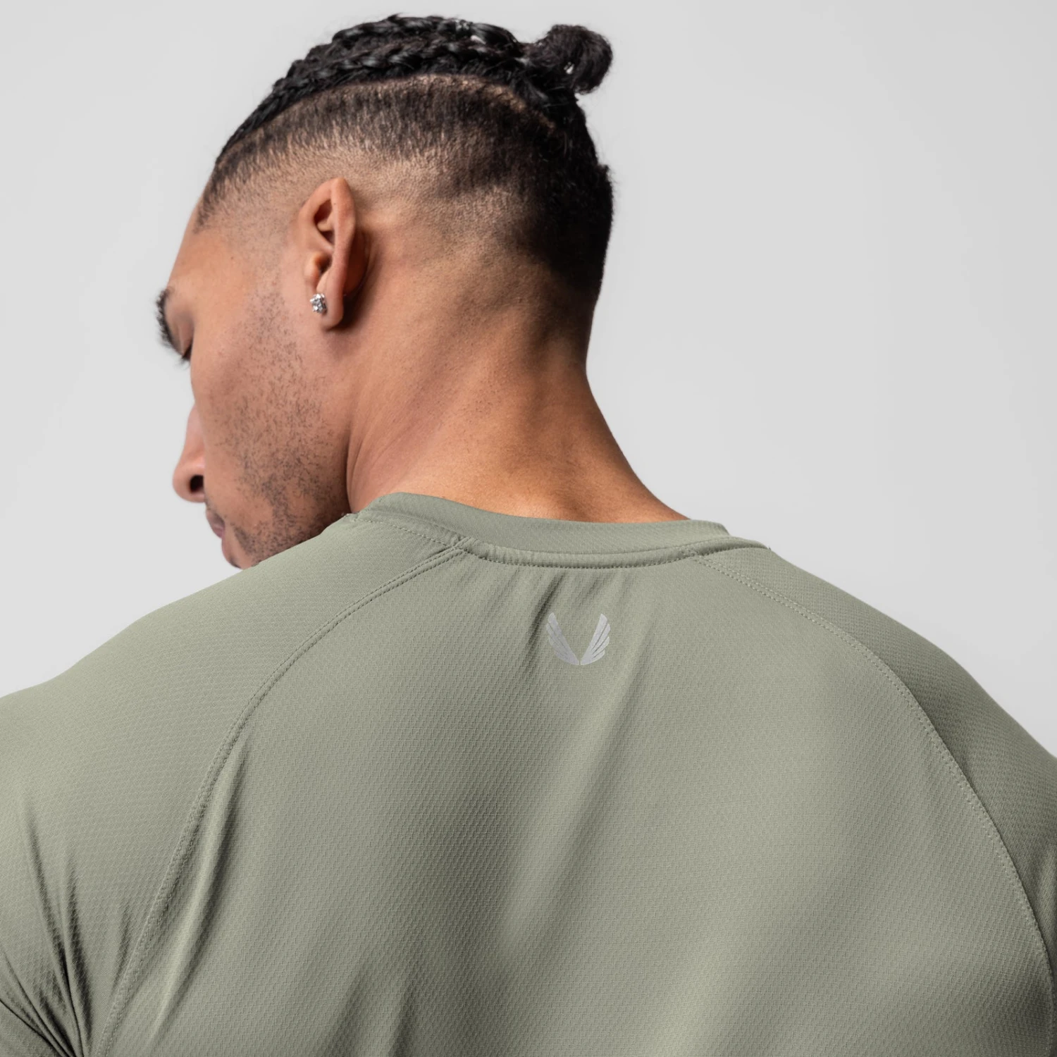 0660. AeroSilver® Established Tee - Sage 6 0660. AeroSilver® Established Tee - Sage - Image 4