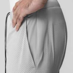 ASRV X Tonal Aerotex™ Bonded 7" Liner Short - Slate Grey -Fashion Shop SLATEGREY 1028 7 LinerShort 5