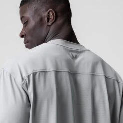 0841. 3D-Lite® 2.0 Lycra® 3/4-Sleeve Oversized Tee - Slate Grey "OTWR" -Fashion Shop SLATEGREY 3DL 3 4sleeveOversizeTee2