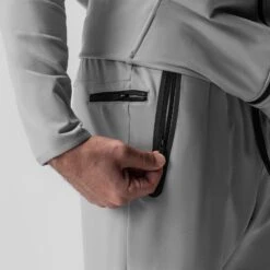 0955. Performance Fleece Jogger - Slate Grey -Fashion Shop SLATE FleeceJogger2