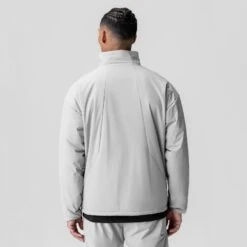 1056. Aerotex™ PrimaLoft® Quarter Zip - Slate Grey -Fashion Shop SLATE GREY 1056 Aerotex WindbreakerQuarterZip 2