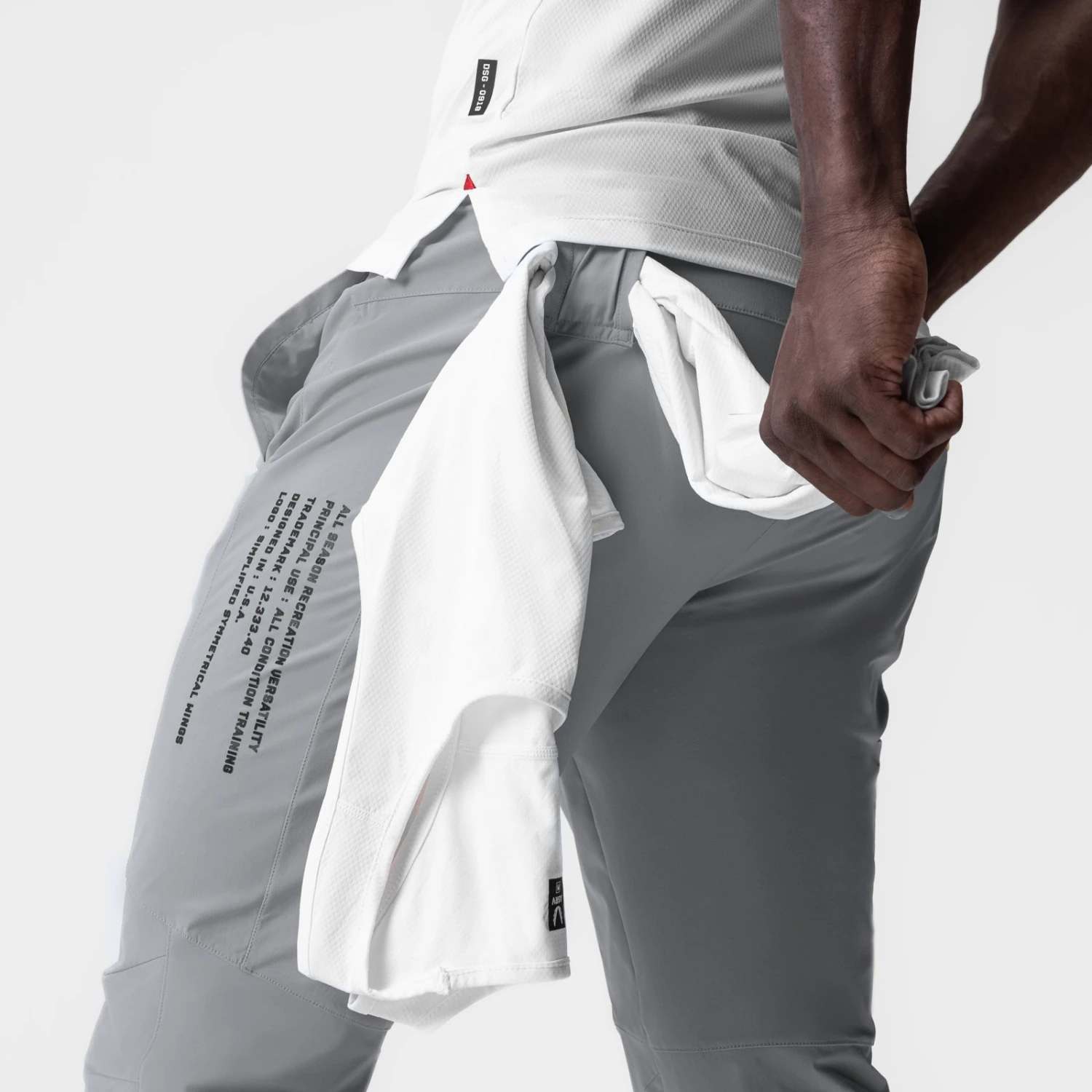 0959. Tetra-Lite® Moto Jogger - Slate Grey "Multi-Text" 7 0959. Tetra-Lite® Moto Jogger - Slate Grey "Multi-Text" - Image 5