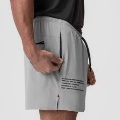 0942. Aerotex™ 5" Training Short - Slate Grey -Fashion Shop SLATE TrainingShort3 a73a3cf6 a497 4749 99f0 70ea9de54204
