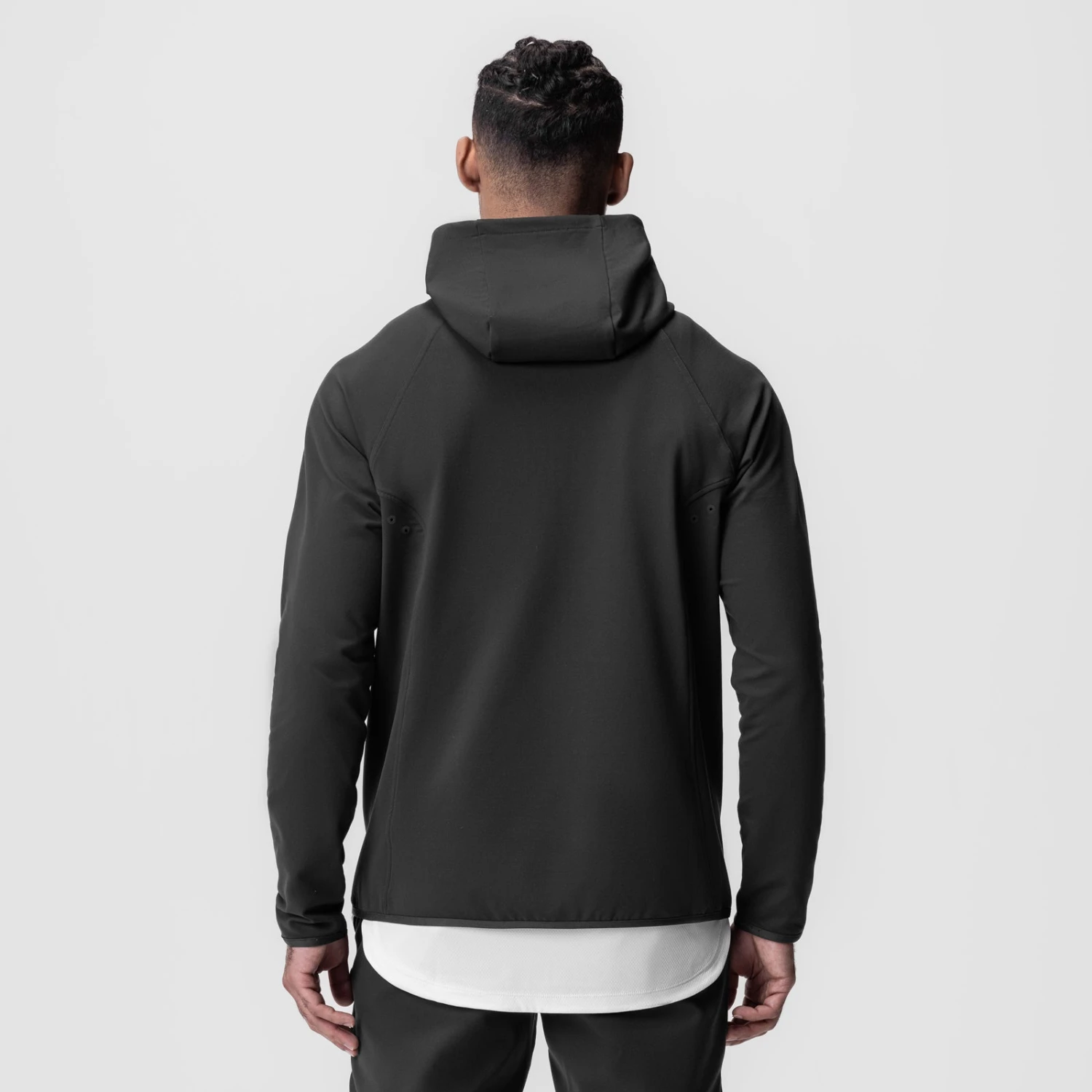 0943. Performance Fleece Zip Hoodie - Space Grey 5 0943. Performance Fleece Zip Hoodie - Space Grey - Image 3