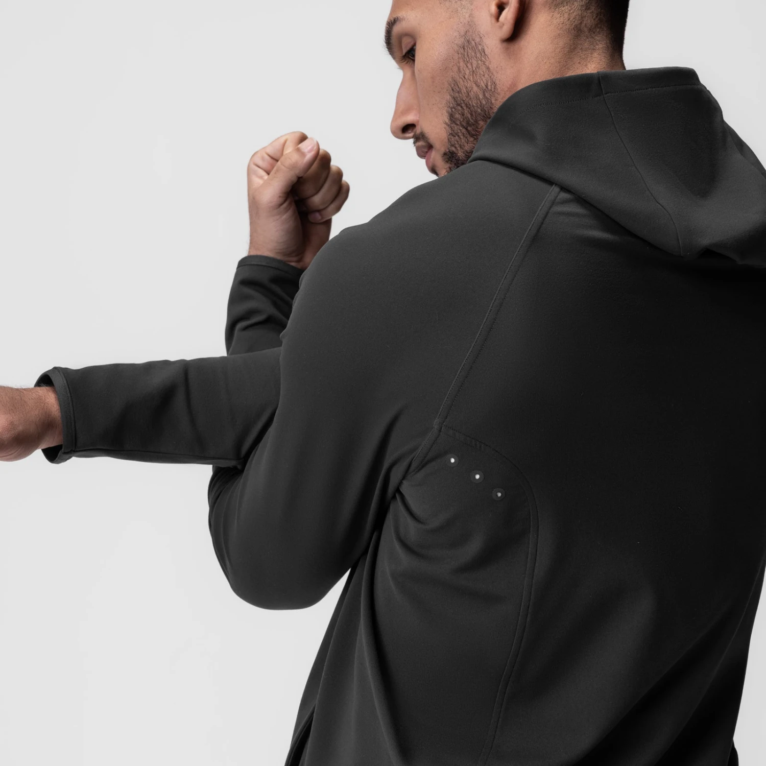 0943. Performance Fleece Zip Hoodie - Space Grey 8 0943. Performance Fleece Zip Hoodie - Space Grey - Image 6