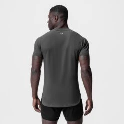 0767. Supima® Established Tee - Space Grey -Fashion Shop SPACEGREY Supima EstTee1