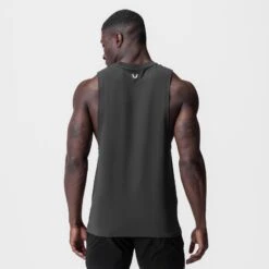 0926. Supima® Muscle Tank - Space Grey -Fashion Shop SPACEGREY Supima MuscleTank1