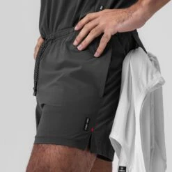 0942. Aerotex™ 5" Training Short - Space Grey -Fashion Shop SPACEGREY TrainingShort4
