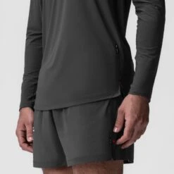 0947. Laser-Vent™ Established Long Sleeve - Space Grey -Fashion Shop SPACEGREY VentedLongSleeve3