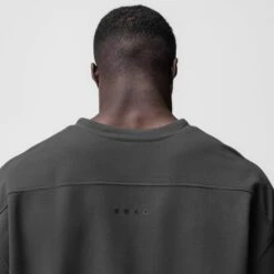 0945. Micro-Terry Warm-Up Tee - Space Grey -Fashion Shop SPACEGREY WarmUpTee5