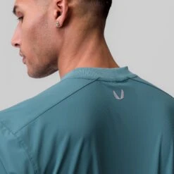 1087. Tetra-Lite® Ice Zip Tee - Storm -Fashion Shop STORM TetraIce ZipTee2