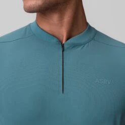 1087. Tetra-Lite® Ice Zip Tee - Storm -Fashion Shop STORM TetraIce ZipTee3