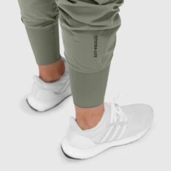 W032. Tetra-Lite® Cargo High Rib Jogger - Sage -Fashion Shop Sage Ankle