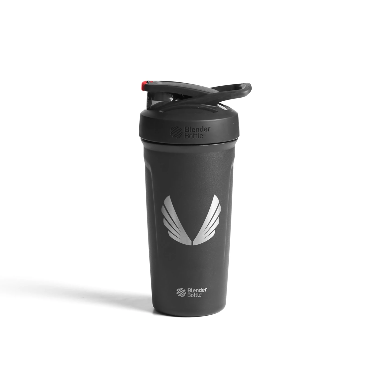 ASRV X Blender Bottle® Strada™ Insulated Stainless Steel Shaker - Black/Red "ASRV" 4 ASRV X Blender Bottle® Strada™ Insulated Stainless Steel Shaker - Black/Red "ASRV" - Image 2