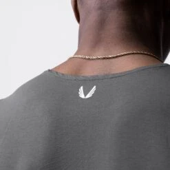 0632. Solucell™ Essential Tee - Space Grey -Fashion Shop SoluCellE Comm 18