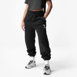 ASRV X Equinox Sorona® French-Terry Oversized Jogger - Black