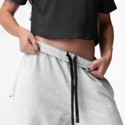 ASRV X Equinox Sorona® French-Terry Oversized Jogger - Heather Grey -Fashion Shop Terry Jogger Heather Waistband Flipping 79c64ee0 f647 4248 86e8 12211835024f