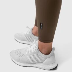 W030. Lycra® 3-in-1 Legging - Dark Earth -Fashion Shop W030 dark earth 4