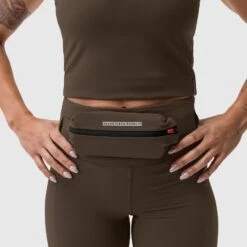 W030. Lycra® 3-in-1 Legging - Dark Earth -Fashion Shop W030 dark earth 8