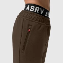 W034. Sorona® Terry Straight Leg Sweats - Dark Earth -Fashion Shop W034 dark earth 5