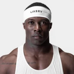 0939. WarpFlexx™ Headband - White "ASRV" 5 0939. WarpFlexx™ Headband - White "ASRV" -Fashion Shop WHITE ASRV Headband