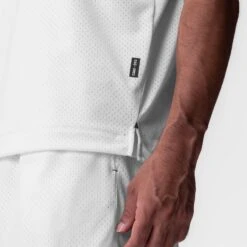 0983. Reversible 2-in-1 Cutoff Hoodie - White -Fashion Shop WHITE CutoffHoodie5