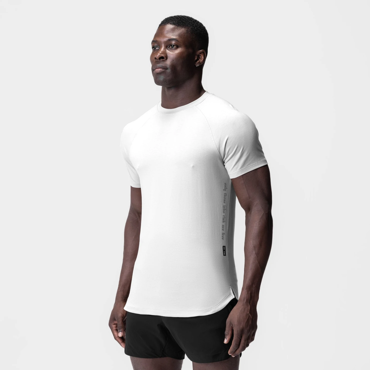 0767. Supima® Established Tee - White 4 0767. Supima® Established Tee - White - Image 2