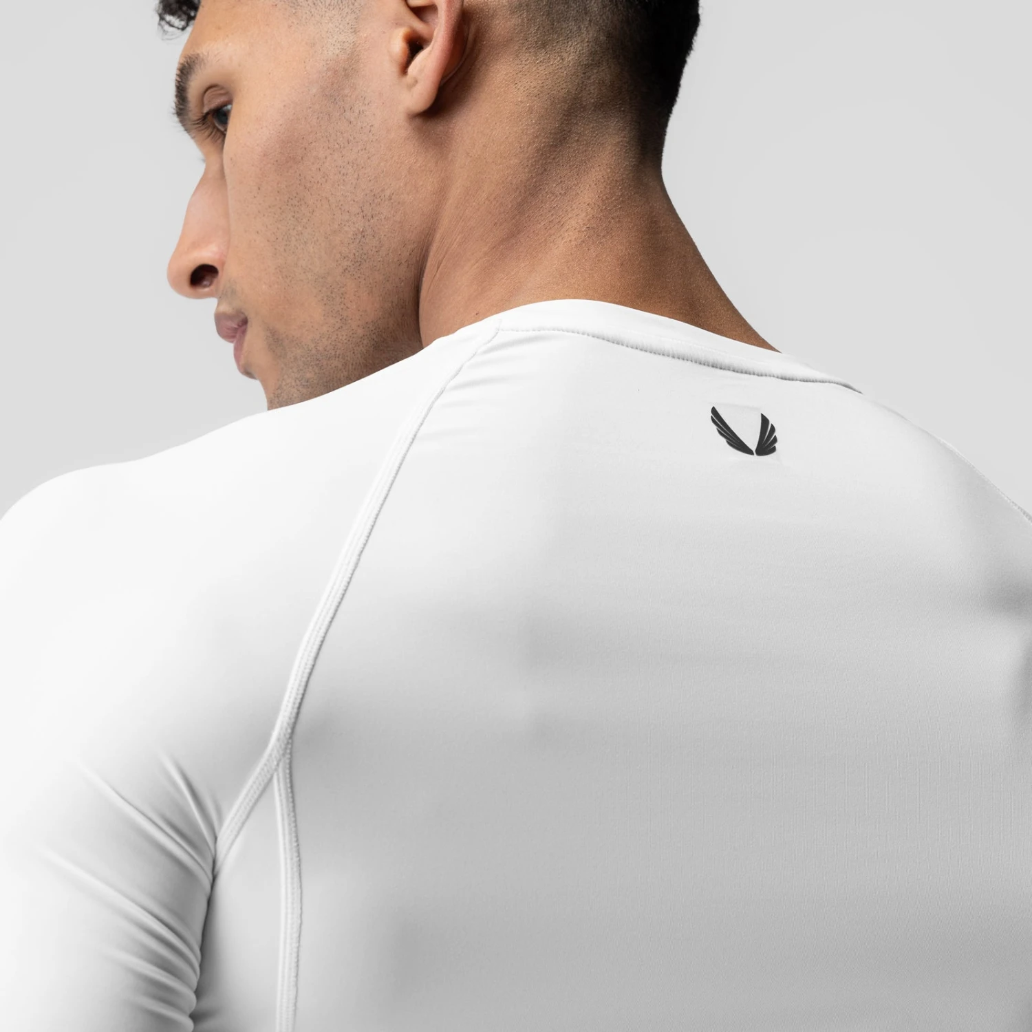 1027. WarpFlexx-Lite™ Half-Sleeve Baselayer - White 7 1027. WarpFlexx-Lite™ Half-Sleeve Baselayer - White - Image 5
