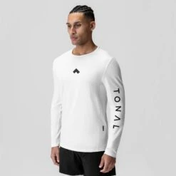 ASRV X Tonal Creora® Cotton Modal Long Sleeve - White