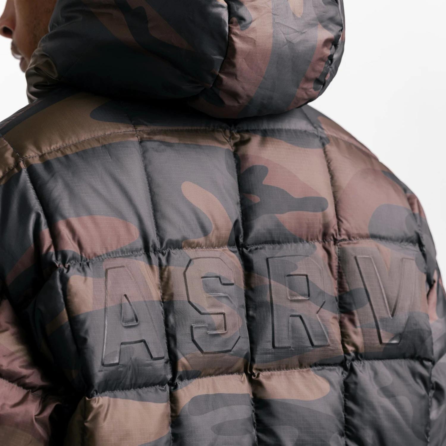 0551. Weather-Ready Down Puffer Jacket - Rust Camo 10 0551. Weather-Ready Down Puffer Jacket - Rust Camo - Image 8