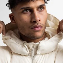 0551. Weather-Ready Down Puffer Jacket - Ivory Cream -Fashion Shop Winter21E Comm 321