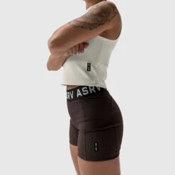 W023. Performance Ribbed Mockneck Tank - Ivory Cream -Fashion Shop WomensEcomm S 25 Judith 146copy