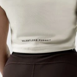 W023. Performance Ribbed Mockneck Tank - Ivory Cream -Fashion Shop WomensEcomm S 25 Judith 147copy