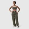 W034. Sorona® Terry Straight Leg Sweats - Olive -Fashion Shop WomensEcomm S 25 Judith 151 ARMYOLIVEcopy