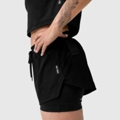 W025. Tetra-Lite® Liner Short - Black -Fashion Shop WomensEcomm S 25 Judith 168 BLACKcopy