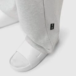 W034. Sorona® Terry Straight Leg Sweats - Heather Grey -Fashion Shop WomensEcomm S 25 Judith 84