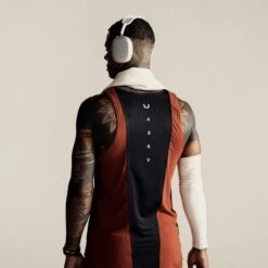 0808. Supima® Vented Tank - Brick -Fashion Shop brickt1