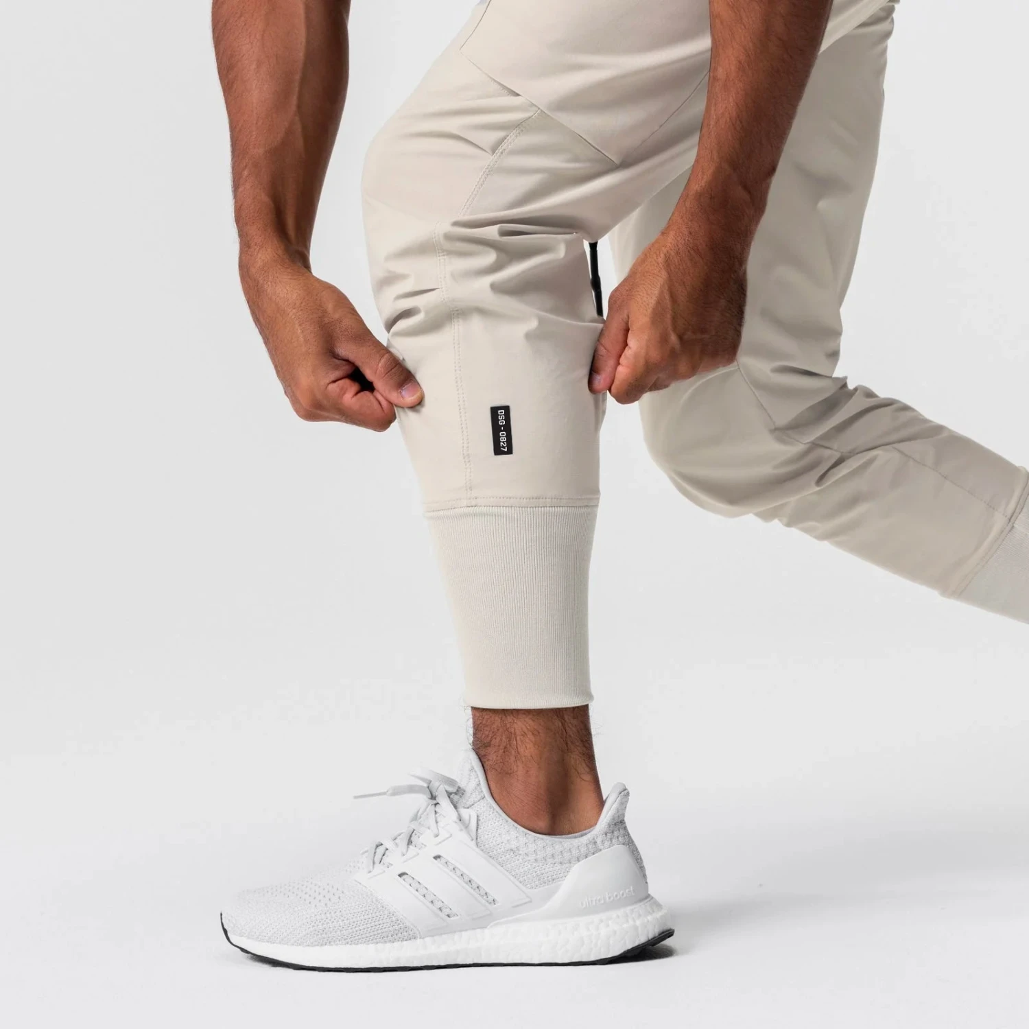 0827. Tetra-Lite® Inlay Pocket High Rib Jogger - Sand Smoke 10 0827. Tetra-Lite® Inlay Pocket High Rib Jogger - Sand Smoke - Image 8